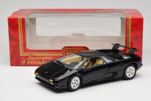 Lamborghini Diablo Černý Mira 1:18 6107 Kov – obrázek 8 z 8