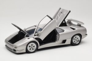 Lamborghini Diablo Stříbrný AUTOart 1:18 70071 Kov – obrázek 2 z 8