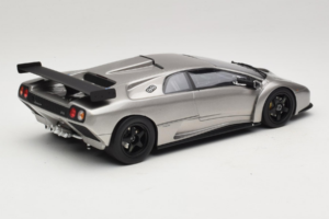 Lamborghini Diablo GT-R Stříbrný Kyosho 1:18 KSR18509S Pryskyřice – obrázek 2 z 6