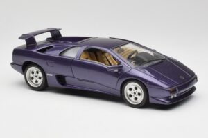 Lamborghini Diablo Fialový Maisto 1:18 3028 Kov – obrázek 6 z 8