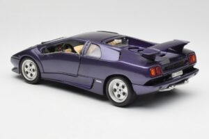 Lamborghini Diablo Fialový Maisto 1:18 3028 Kov – obrázek 7 z 8