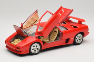 Lamborghini Diablo Červený Bburago 1:18 3041-M1 Kov – obrázek 2 z 8