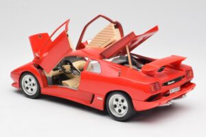 Lamborghini Diablo Červený Bburago 1:18 3028-M1 Kov – obrázek 5 z 8