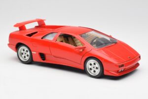 Lamborghini Diablo Červený Bburago 1:18 3028-M1 Kov – obrázek 6 z 8
