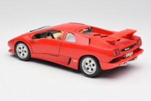 Lamborghini Diablo Červený Bburago 1:18 3028-M1 Kov – obrázek 7 z 8