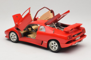 Lamborghini Diablo Červený Bburago 1:18 3041-M1 Kov – obrázek 5 z 8