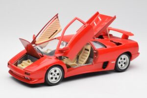 Lamborghini Diablo Červený Bburago 1:18 3028-M1 Kov – obrázek 2 z 8