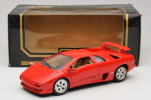 Lamborghini Diablo Červený Bburago 1:18 3041-M1 Kov – obrázek 8 z 8
