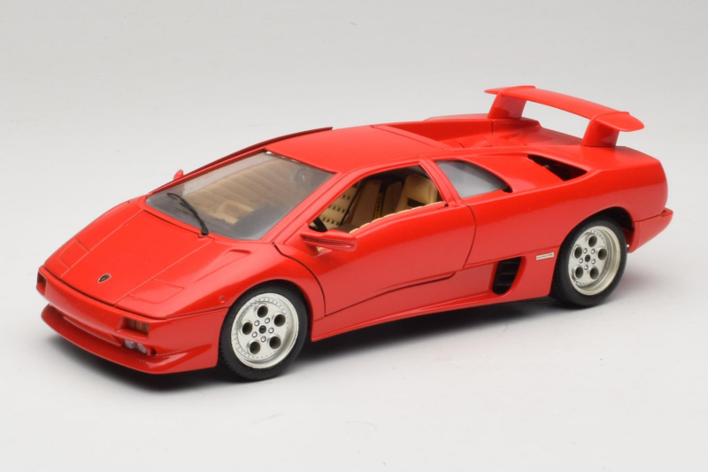 Lamborghini Diablo Červený Bburago 1:18 3041-M1 Kov