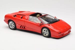 Lamborghini Diablo Roadster Červený AUTOart 1:18 70091 Kov – obrázek 6 z 8