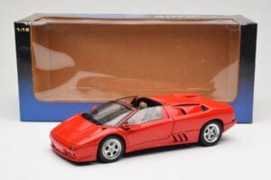 Lamborghini Diablo Roadster Červený AUTOart 1:18 70091 Kov – obrázek 8 z 8