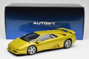 Lamborghini Diablo SE30 Anniversary Edition Žlutý Spyder AUTOart 1:18 79157 Kov – obrázek 8 z 8