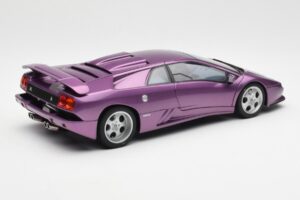 Lamborghini Diablo SE30 Jota Metalická Fialová AUTOart 1:18 79142 Kompozit – obrázek 3 z 8