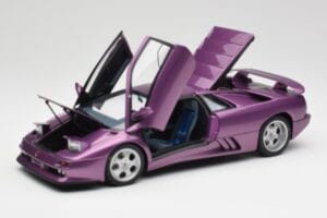 Lamborghini Diablo SE30 Anniversary Edition Metalická Fialová AUTOart 1:18 79158 Kov – obrázek 2 z 8