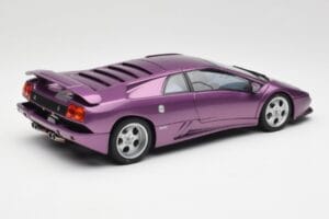 Lamborghini Diablo SE30 Anniversary Edition Metalická Fialová AUTOart 1:18 79158 Kov – obrázek 3 z 8