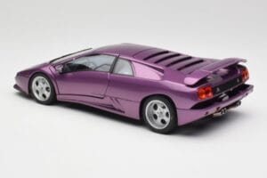 Lamborghini Diablo SE30 Anniversary Edition Metalická Fialová AUTOart 1:18 79158 Kov – obrázek 7 z 8