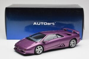 Lamborghini Diablo SE30 Anniversary Edition Metalická Fialová AUTOart 1:18 79158 Kov – obrázek 8 z 8