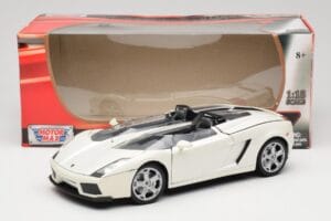Lamborghini Gallardo Concept S Bílý Motormax 1:18 79156 Kov – obrázek 8 z 8