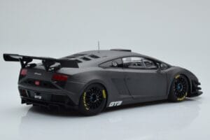 Lamborghini Gallardo GT3 FL2 Tmavě Šedý AUTOart 1:18 81360 Kov – obrázek 3 z 8