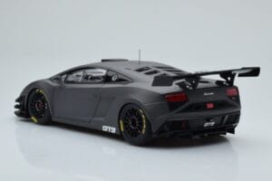 Lamborghini Gallardo GT3 FL2 Tmavě Šedý AUTOart 1:18 81360 Kov – obrázek 7 z 8