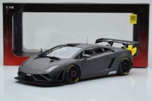 Lamborghini Gallardo GT3 FL2 Tmavě Šedý AUTOart 1:18 81360 Kov – obrázek 8 z 8