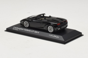 Lamborghini Gallardo LP560-4 Spyder Černý Minichamps 1:43 400103830 Kov – obrázek 3 z 5