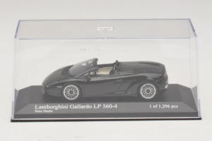Lamborghini Gallardo LP560-4 Spyder Černý Minichamps 1:43 400103830 Kov – obrázek 4 z 5