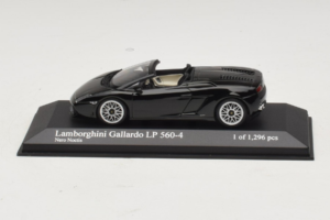 Lamborghini Gallardo LP560-4 Spyder Černý Minichamps 1:43 400103830 Kov