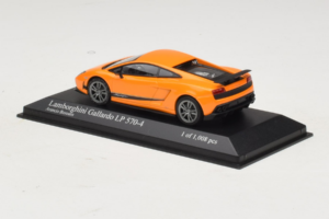 Lamborghini Gallardo LP570-4 Superleggera Oranžový Metalický Minichamps 1:43 400103841 Kov – obrázek 3 z 5
