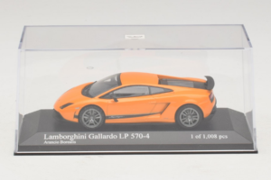 Lamborghini Gallardo LP570-4 Superleggera Oranžový Metalický Minichamps 1:43 400103841 Kov – obrázek 4 z 5