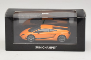 Lamborghini Gallardo LP570-4 Superleggera Oranžový Metalický Minichamps 1:43 400103841 Kov – obrázek 5 z 5
