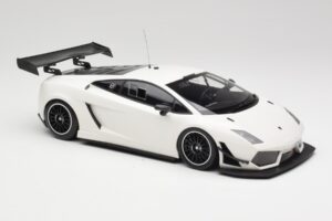 Lamborghini Gallardo LP600+ GT3 Bianco Monocerus Minichamps 1:18 151111102 Kov – obrázek 4 z 6