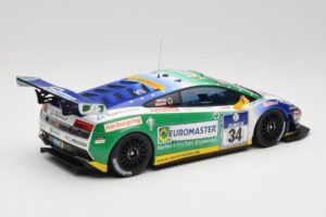 Lamborghini Gallardo LP600+ GT3 Reiter Engineering #34 H-J. Stuck / D. Rostek ADAC 24 Hours Nurburgring 2011 Minichamps 1:18  – obrázek 2 z 6