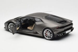 Lamborghini Huracan LP610-4 Šedý AUTOart 1:18 74606 Kompozit – obrázek 5 z 8