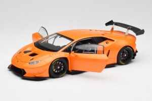 Lamborghini Huracan LP620-2 Super Trofeo Arancio Borealis Pearl Effect Oranžový AUTOart 1:18 81558 Kov – obrázek 2 z 8