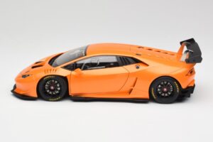 Lamborghini Huracan LP620-2 Super Trofeo Arancio Borealis Pearl Effect Oranžový AUTOart 1:18 81558 Kov – obrázek 4 z 8
