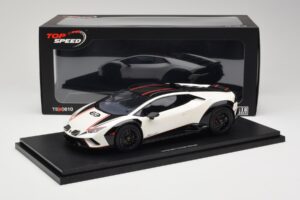 Lamborghini Huracan Sterrato No. 63 Bílý TopSpeed 1:18 TS0610 Pryskyřice – obrázek 6 z 6