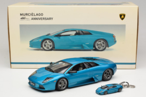Lamborghini Murcielago 40th Anniversary Verde Artemis AUTOart 1:18 74515 Kov – obrázek 9 z 9