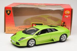 Lamborghini Murcielago Zelený Bburago 1:18 3316-M1 Kov – obrázek 8 z 8