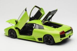Lamborghini Murcielago LP640 Ithaca Zelený Metallic AUTOart 1:18 74624 Kov – obrázek 5 z 8