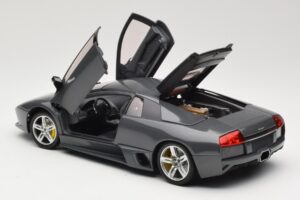 Lamborghini Murcielago LP640 Šedý Norev 1:18 187949 Kov – obrázek 5 z 8