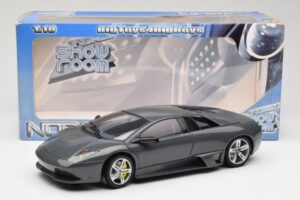 Lamborghini Murcielago LP640 Šedý Norev 1:18 187949 Kov – obrázek 8 z 8