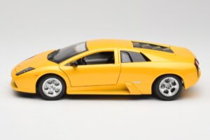 Lamborghini Murcielago LP640 Žlutý Bburago 1:18 23124646-M1 Kov – obrázek 4 z 8