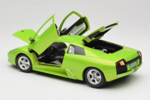 Lamborghini Murcielago Verde Ithaca Bburago 1:18 3341-M3 Kov – obrázek 5 z 8