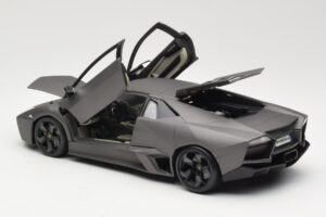 Lamborghini Reventon Matte Grey Bburago 1:18 18-11029 Kov – obrázek 5 z 8