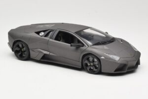 Lamborghini Reventon Matte Grey Bburago 1:18 18-11029 Kov – obrázek 6 z 8