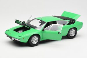 Lamborghini Urraco P250 Světle Zelená Kyosho 1:18 08441G Kov – obrázek 2 z 8