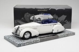 Lancia Astura Tipo 233 Corto Bílý Minichamps 1:18 107125330 Pryskyřice – obrázek 6 z 6