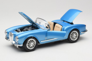 Lancia Aurelia B24 Spider Modrý Bburago 1:18 3010-M1 Kov – obrázek 2 z 8