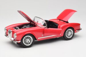 Lancia Aurelia B24 Spider Červený Bburago 1:18 3010 Kov – obrázek 2 z 8